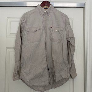Tommy Hilfiger Thick Flannel Button Shirt Jacket